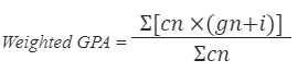 weighted grade calculation formula